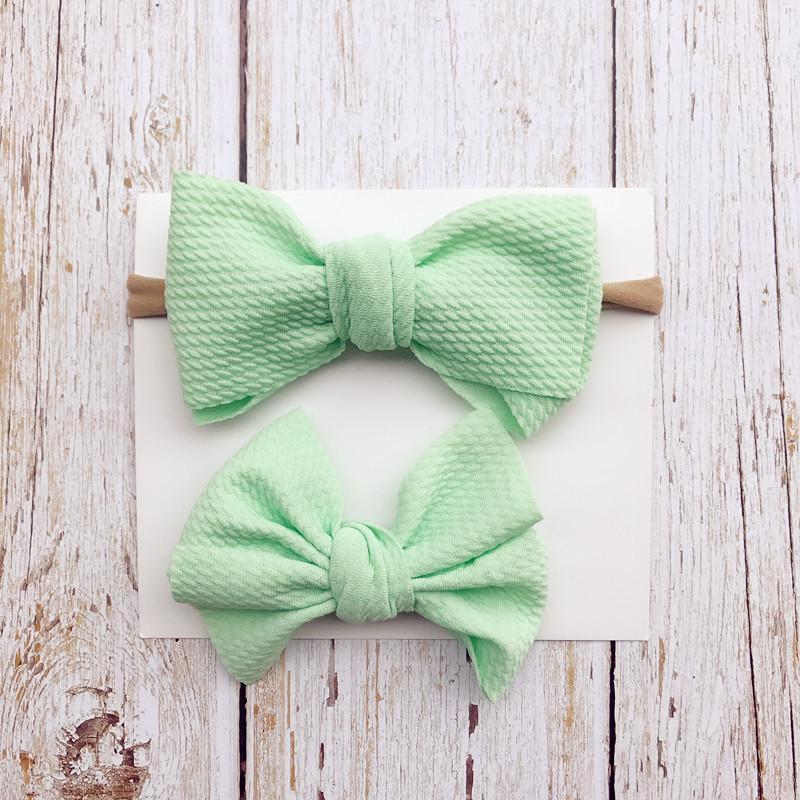2-Piece Baby Bow Hair Band + Hair Clip-visikids