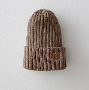 Embroidered Bear Hat