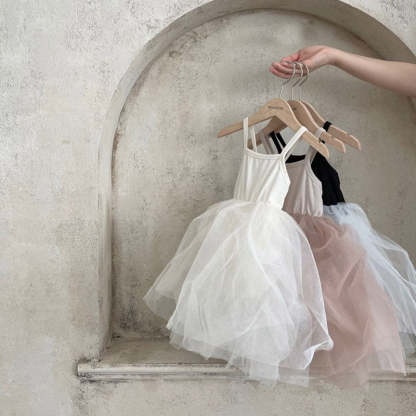 Pure Color Tutu Dresses