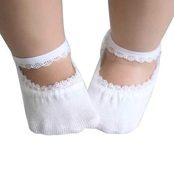 Summer Lace Cotton Boat Socks-visikids