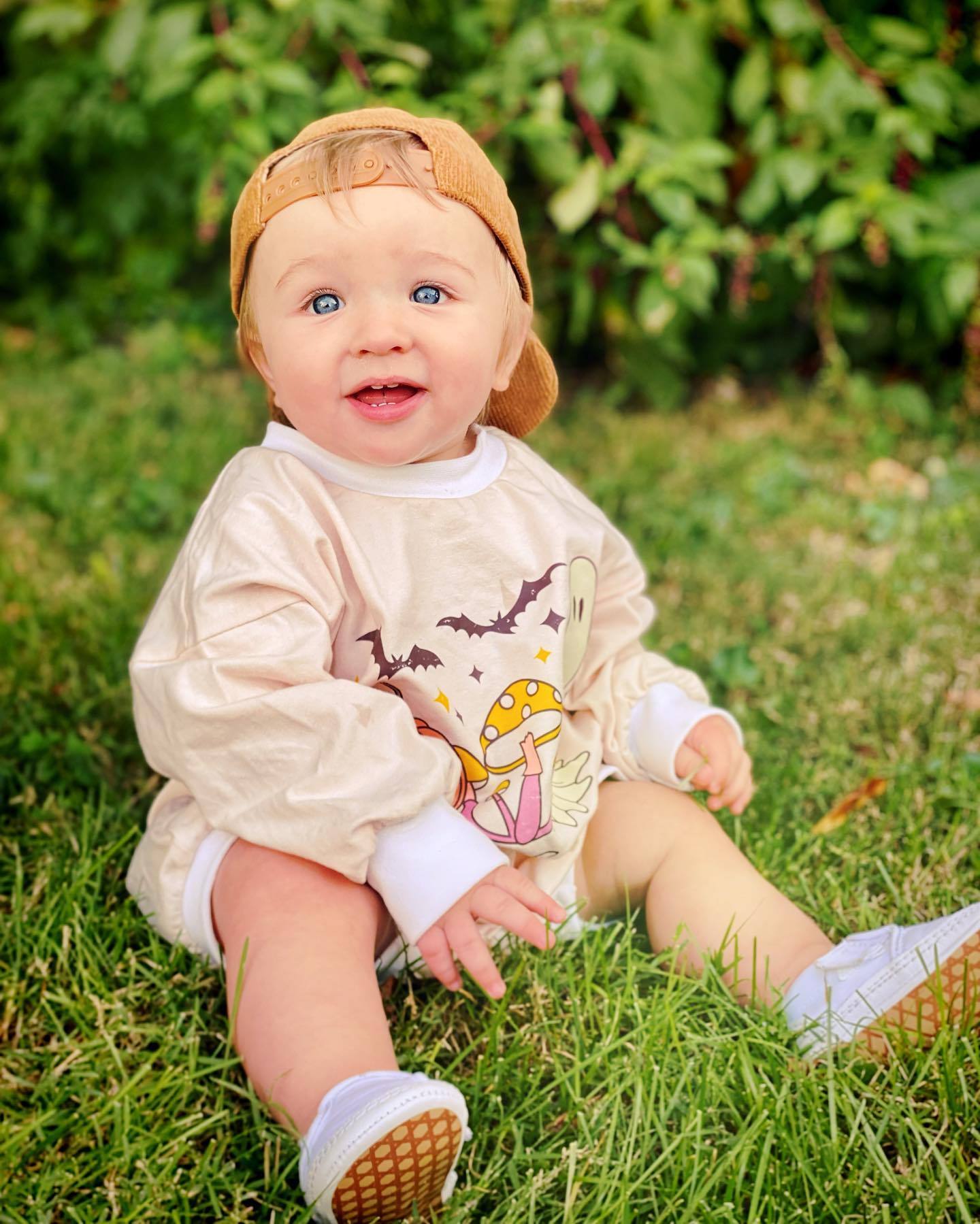 Baby Halloween Print Rompers