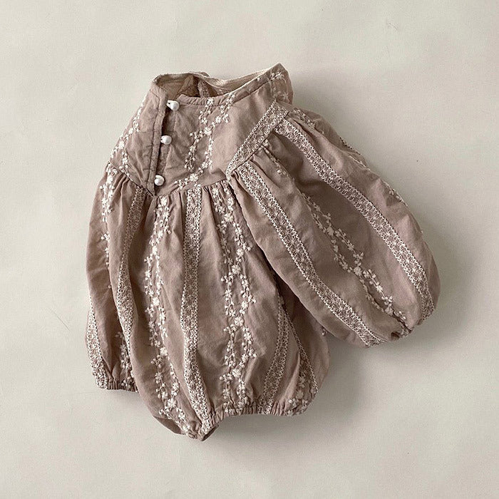 Baby Cotton Linen Rompers