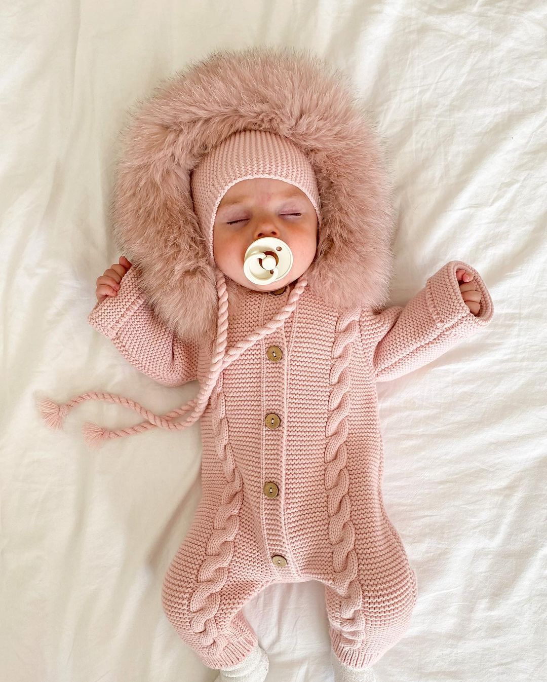 Baby Handmade Sweater Romper