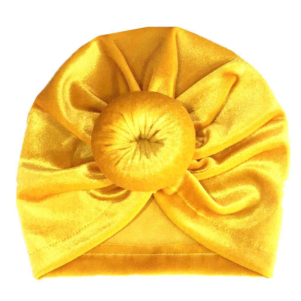 Golden Velvet Donut Hats-visikids