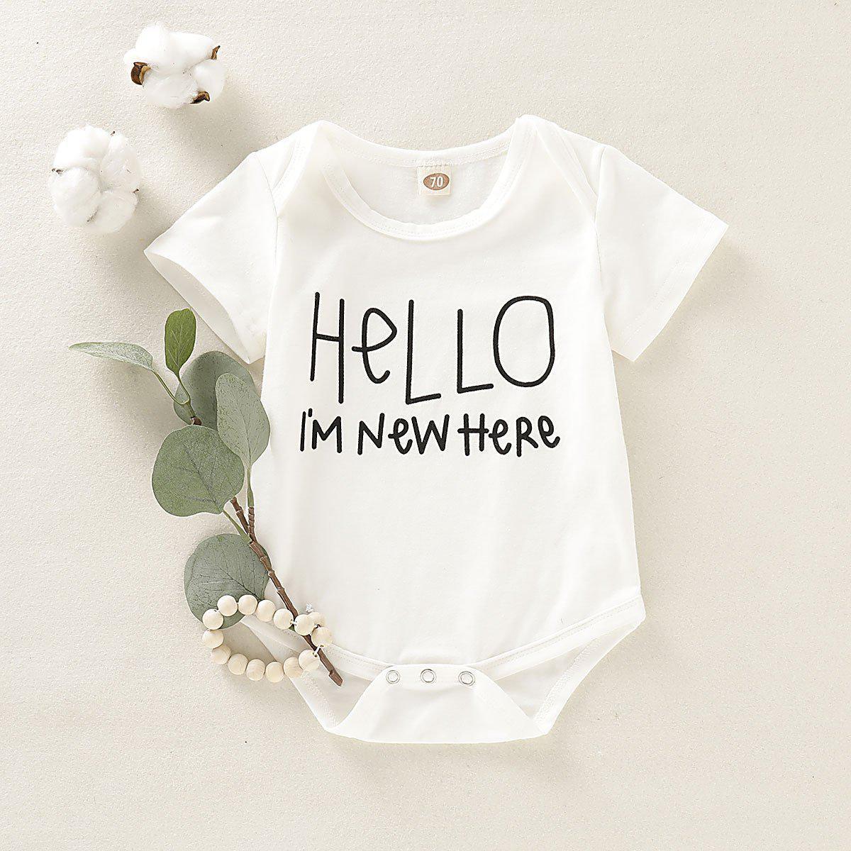 Infant Cute Rainbow Romper