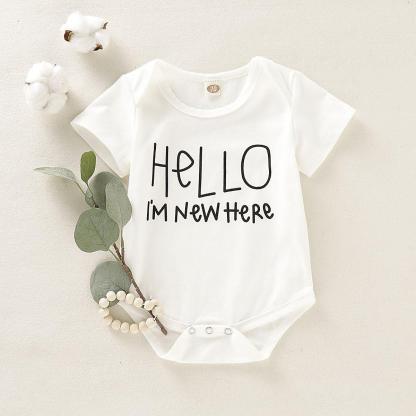 Infant Cute Rainbow Romper