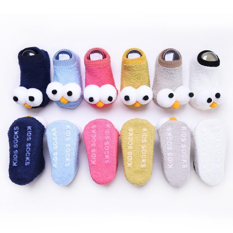 3D Big Eyes Design Baby Socks-visikids