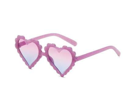 Cute Heart Sunglasses-visikids