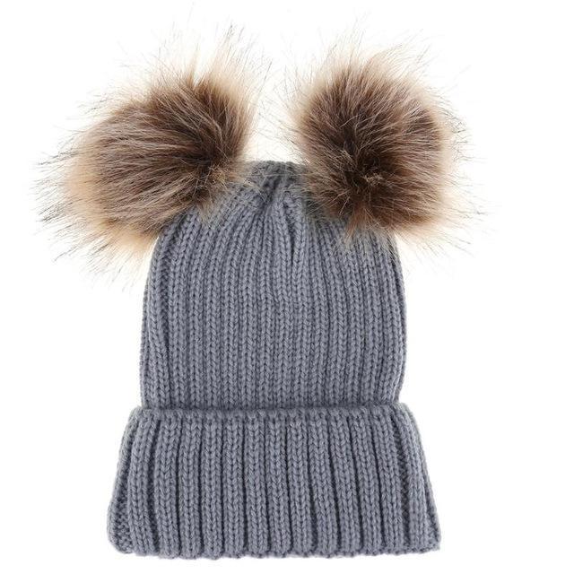 Lovely Winter Parent-child Hat-visikids