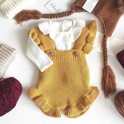 Baby Jnit Flouncing Sweater Suspender-visikids