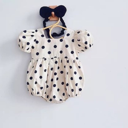 Baby Girl Polka Dots-visikids