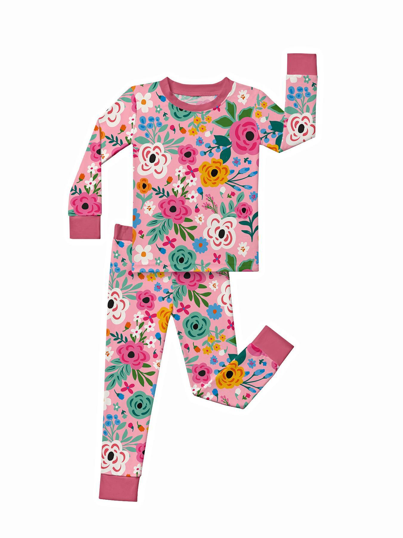 Kid Floral Bamboo Set ( 2-6Y )
