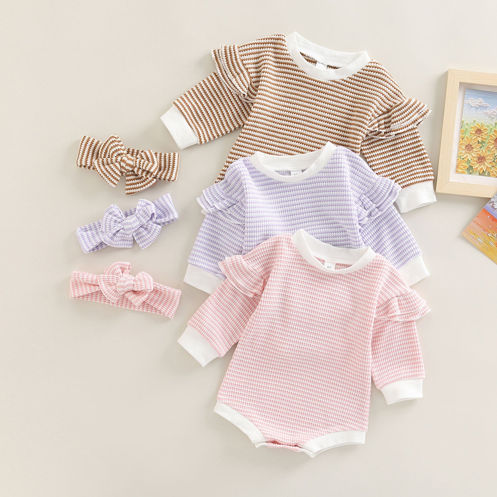 Baby Striped Romper