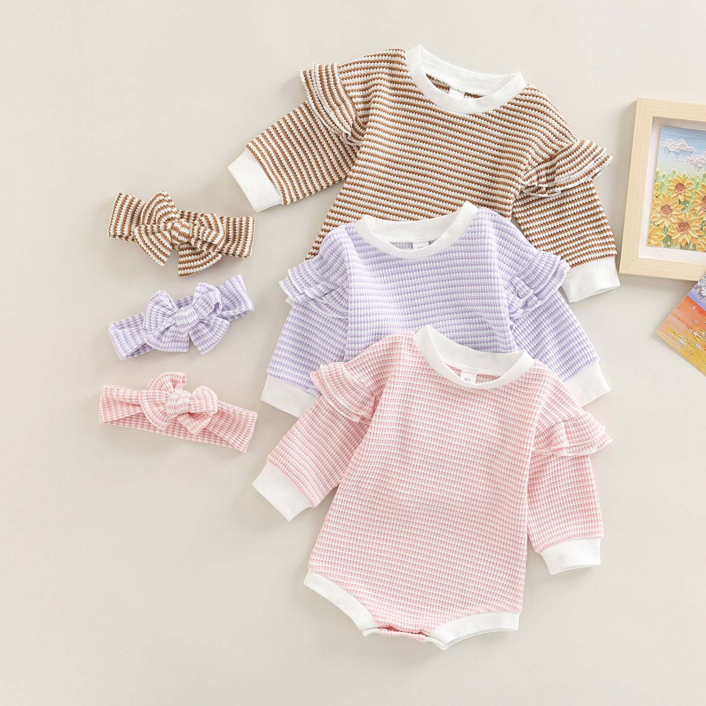 Baby Striped Romper