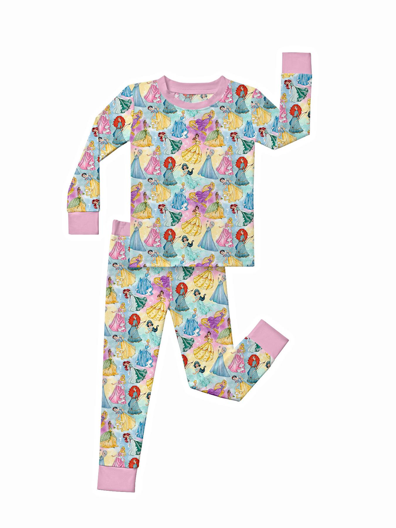 Kid Disney Princess Bamboo Set ( 2-6Y )