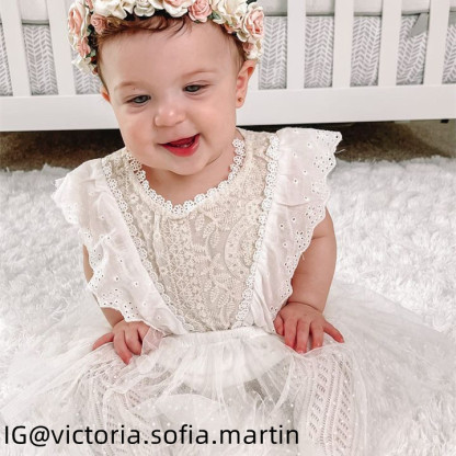 Baby Girl Lace Romper