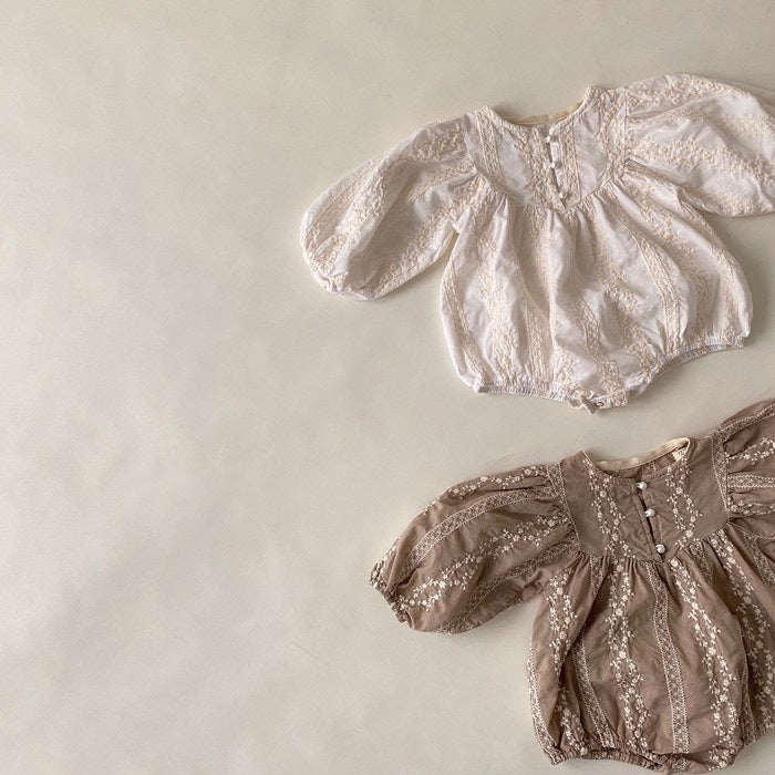 Baby Cotton Linen Rompers