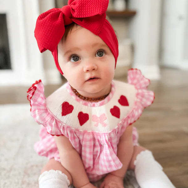 Baby Valentine Romper