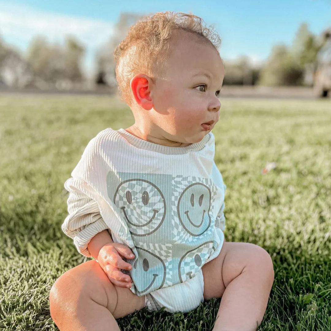 Baby Smiley Bubble Romper