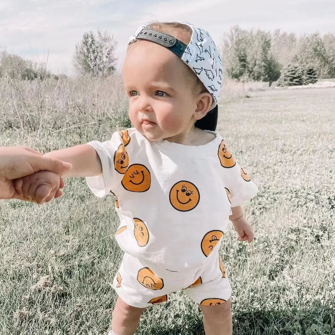 2-piece Smile Print Suit