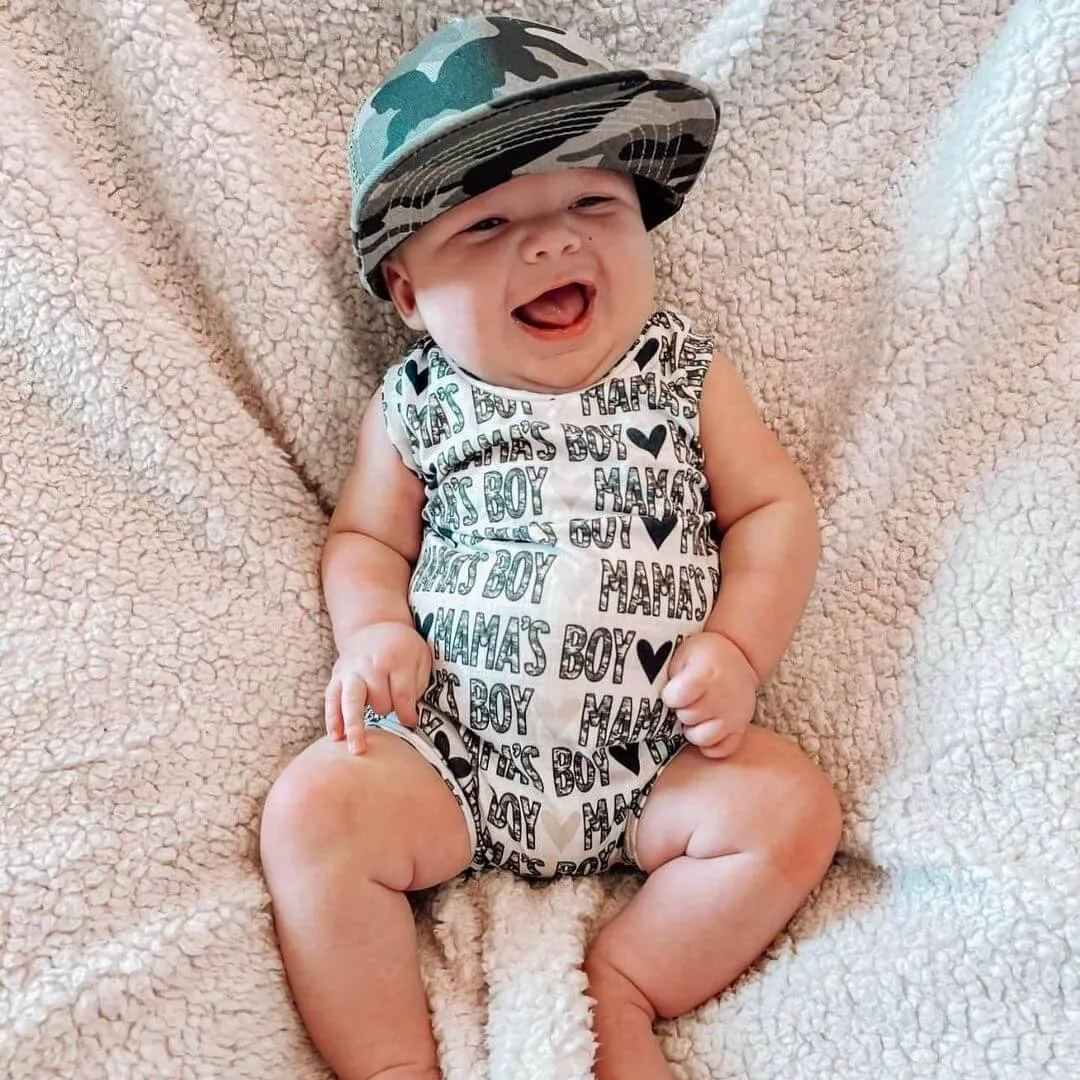 Baby Mama's Boy Romper