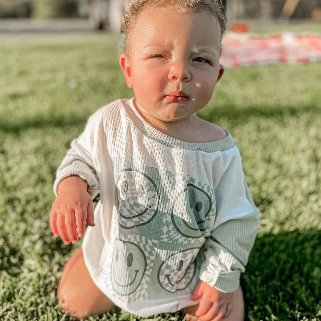 Baby Smiley Bubble Romper