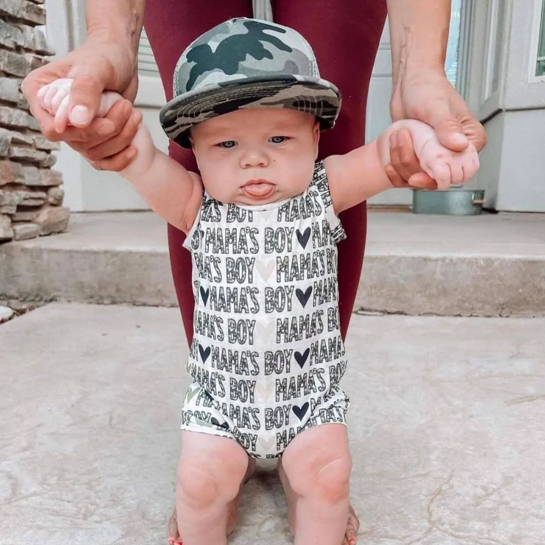 Baby Mama's Boy Romper