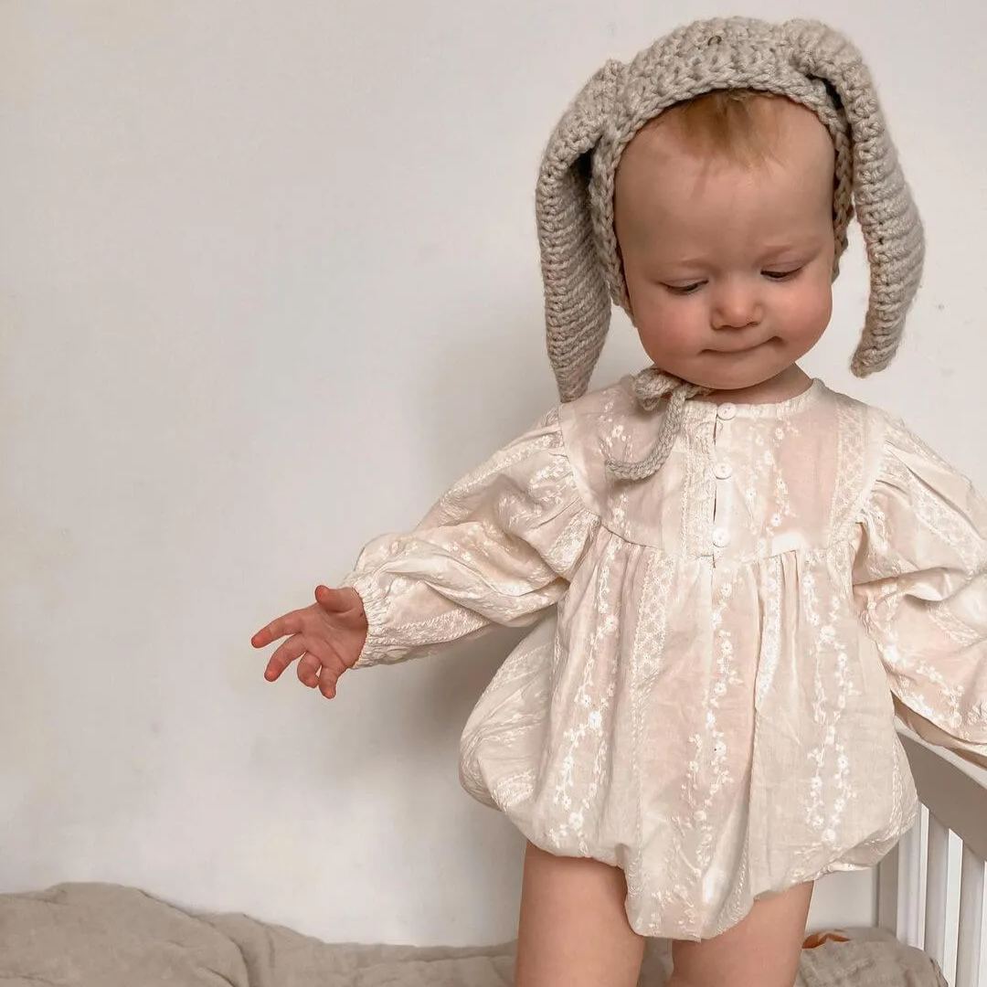 Baby Cotton Linen Rompers