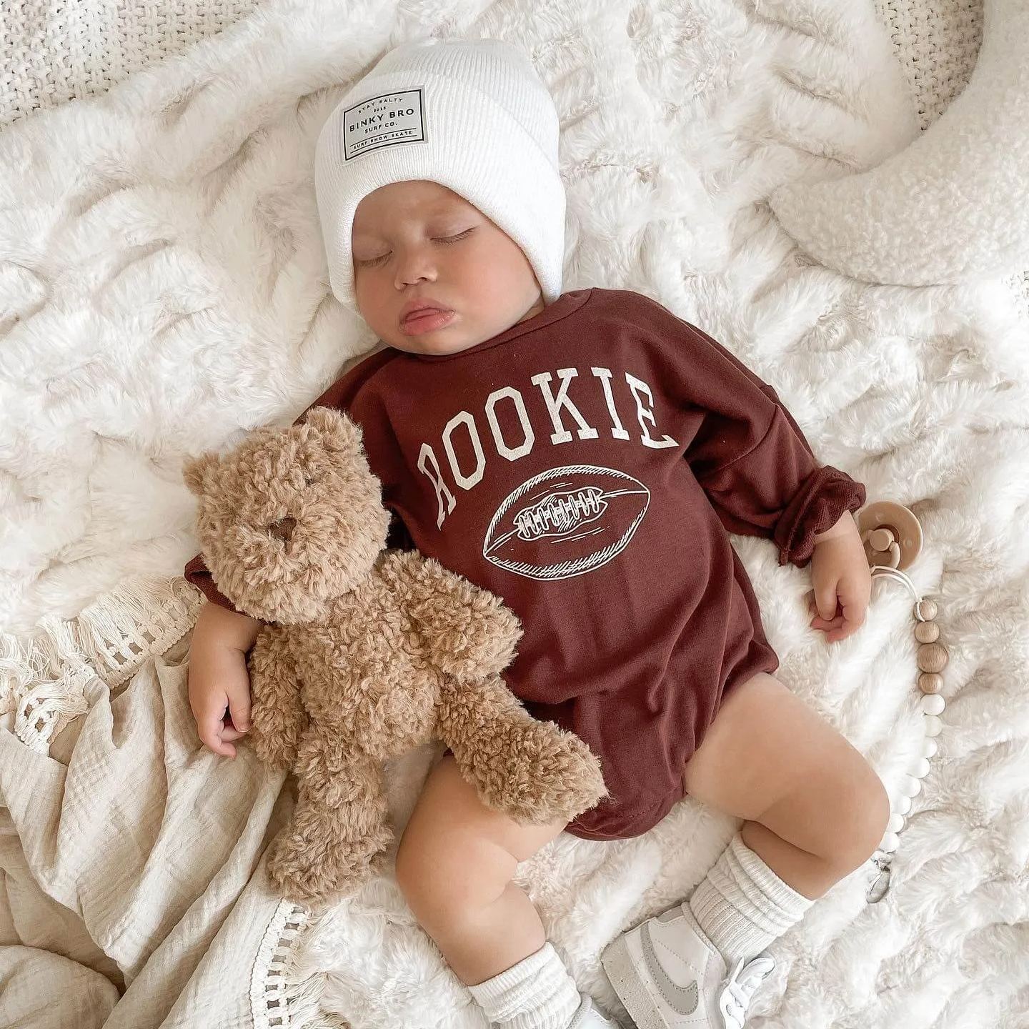 Baby Football Rookie Romper