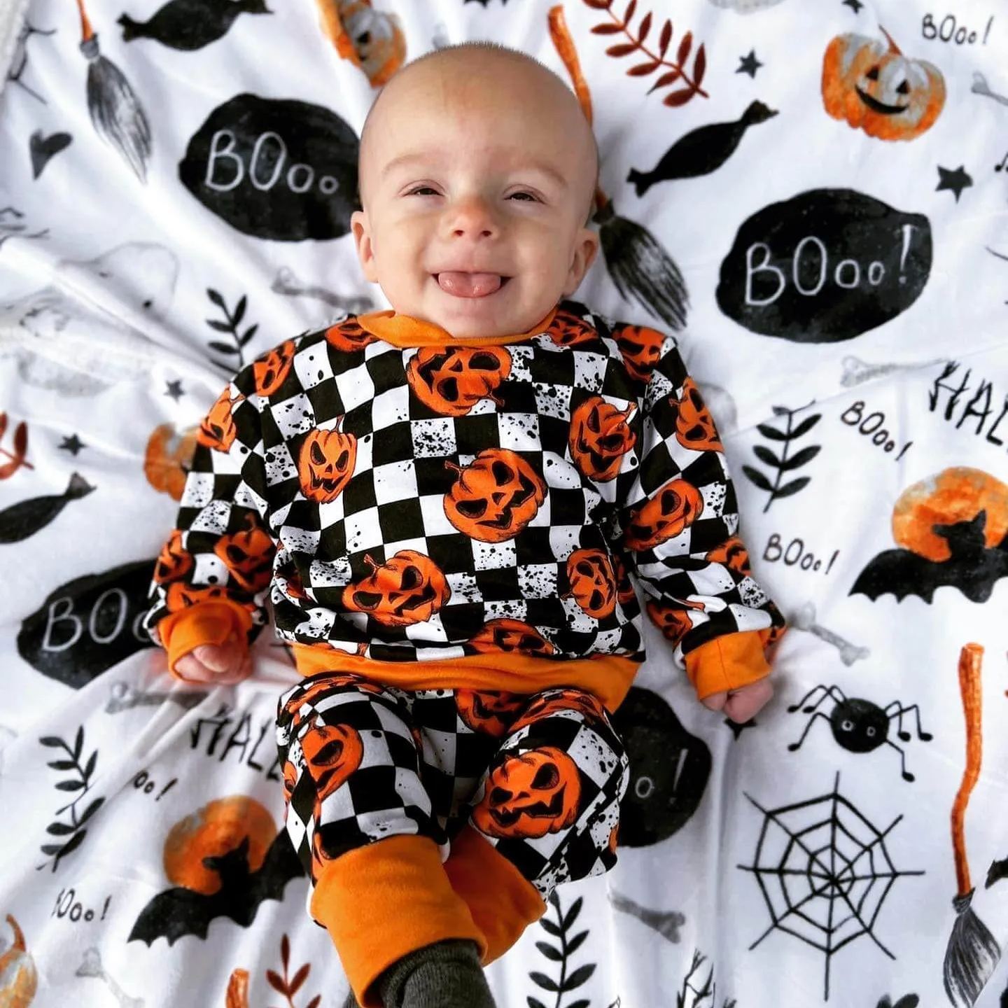 Baby Halloween Pumpkin Set