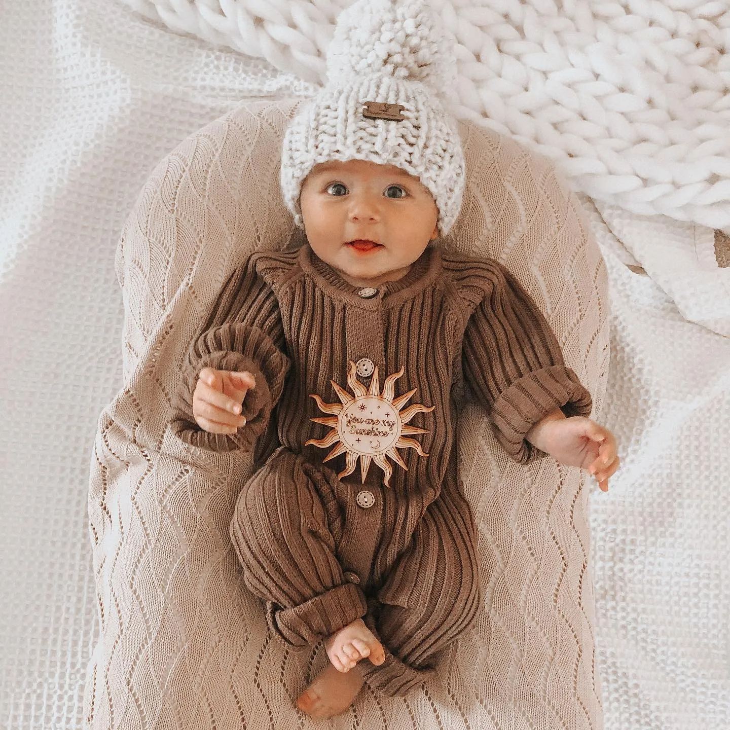 Baby Pure Color Rompers