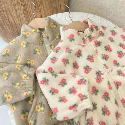 [Copy]Baby Winter Thick Hooded Jumpsuit