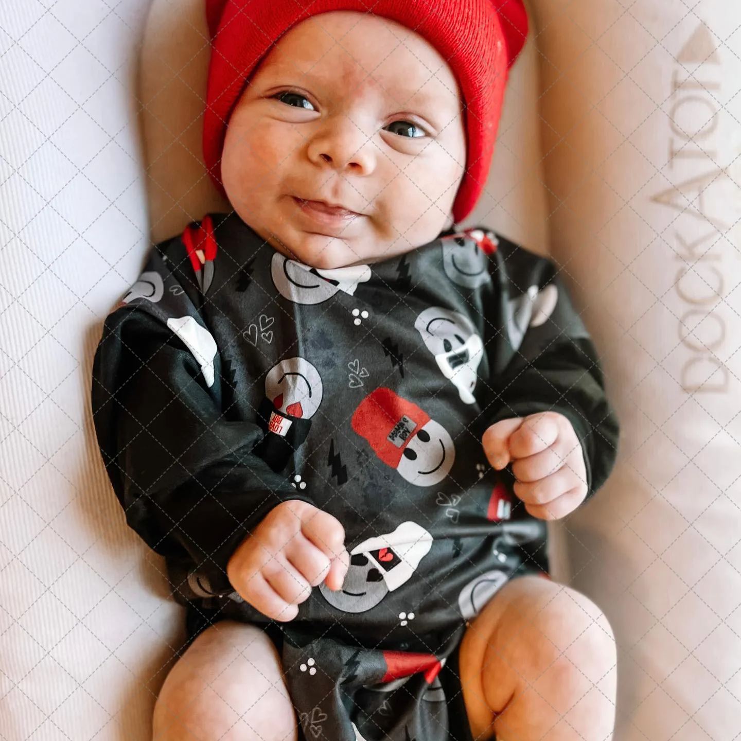 Baby Mama's Boy Valentine Romper