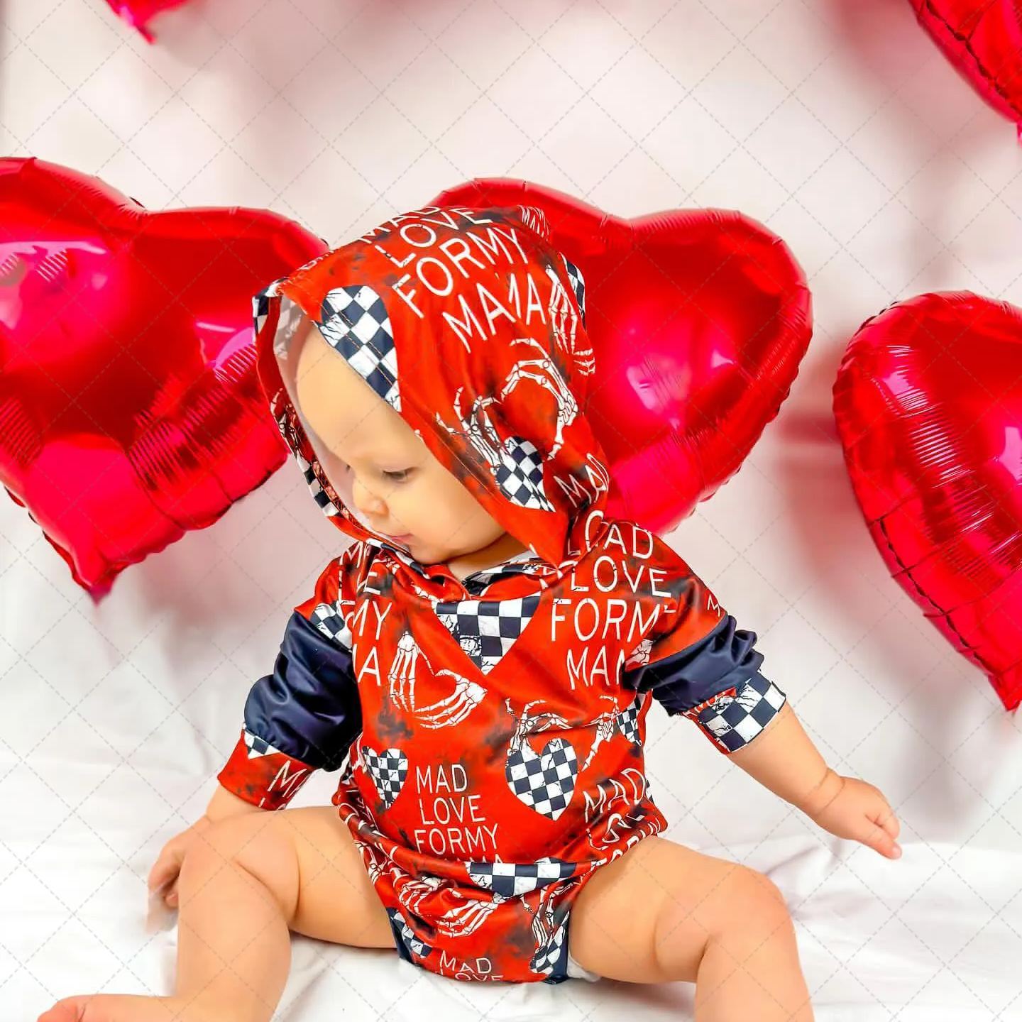 Baby Mad Love For My Mama Romper