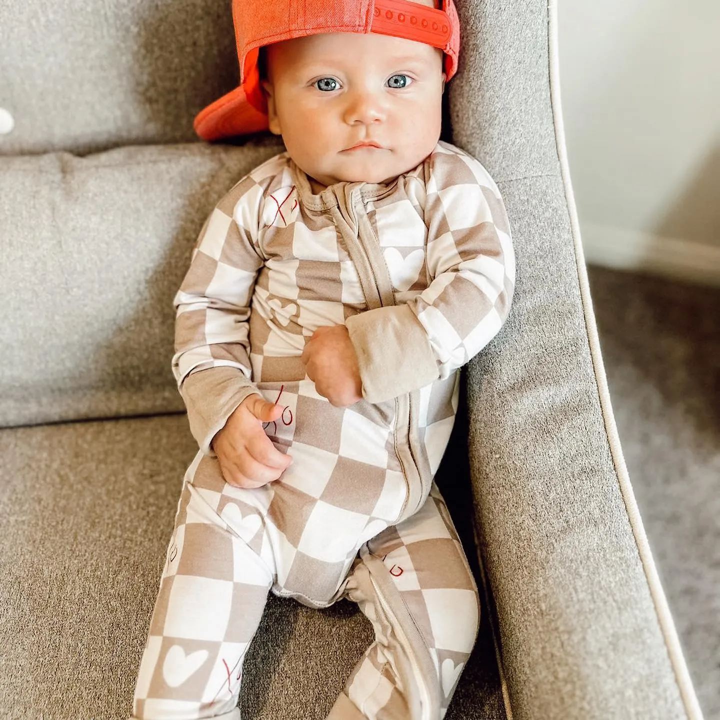Newborn Valentine's Day Jumpsuit