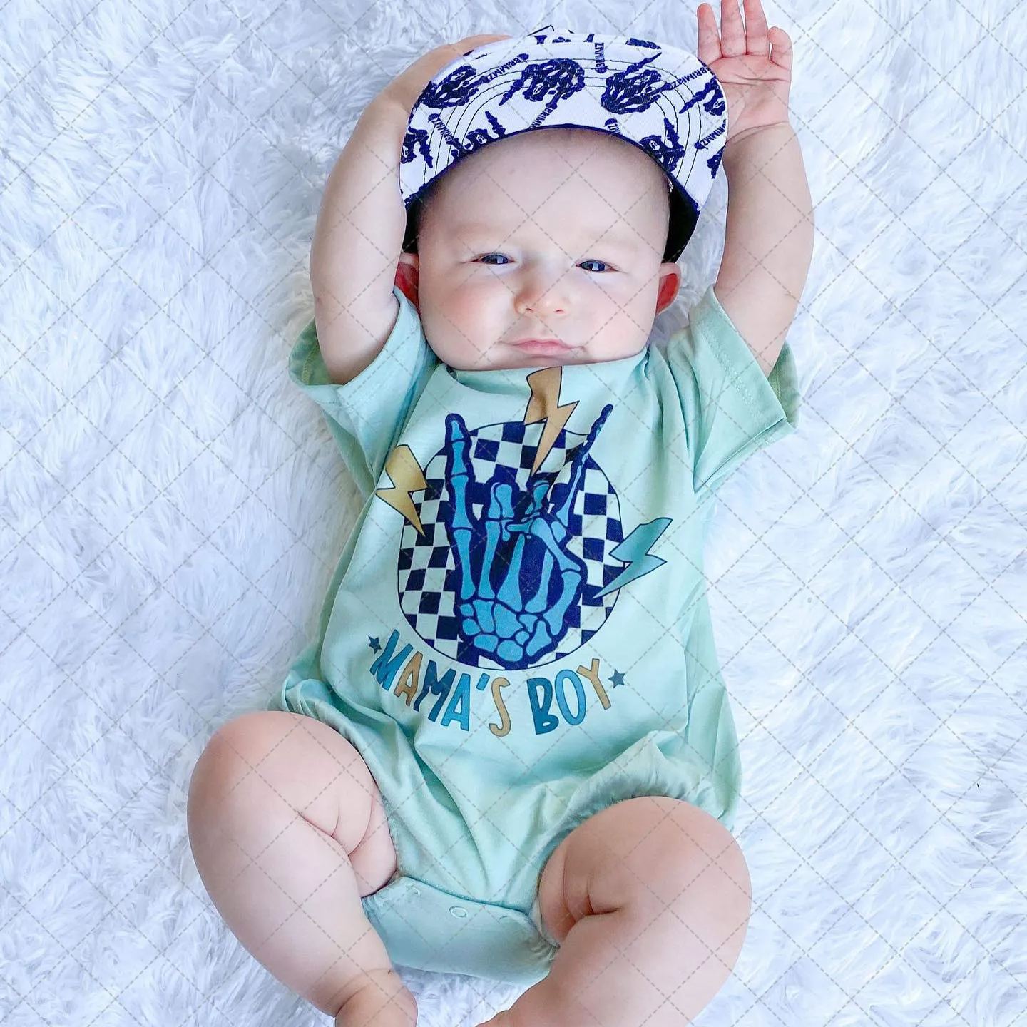 Baby Mama's Boy Romper