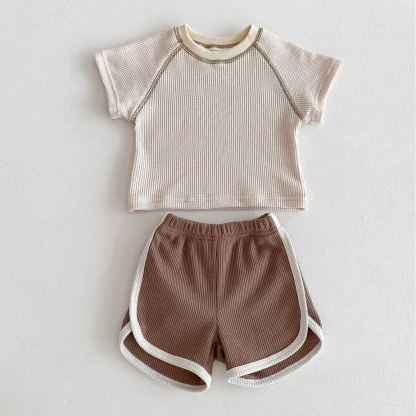 Baby Waffle Casual Set