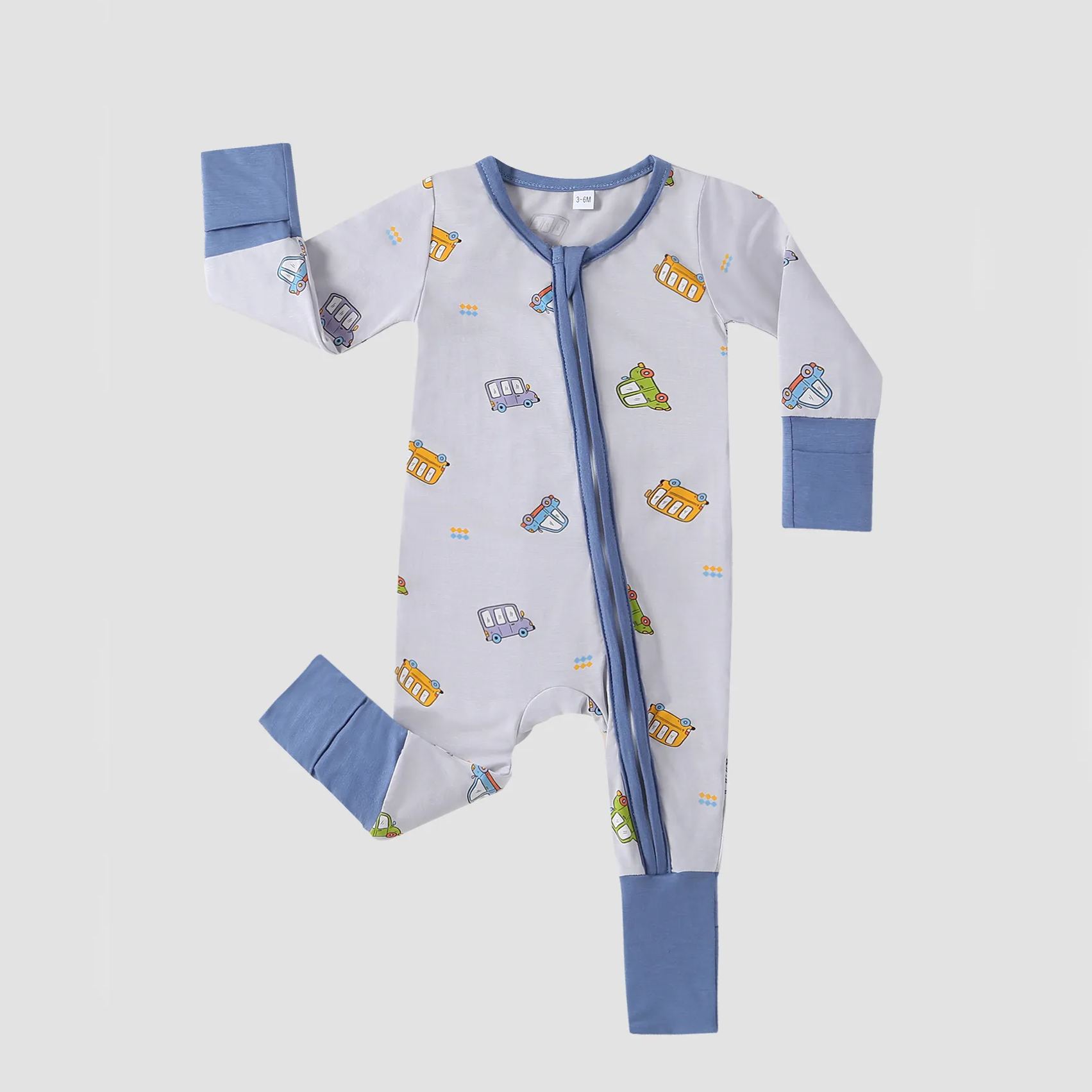 Car Bamboo Sleeper Jumpsuit