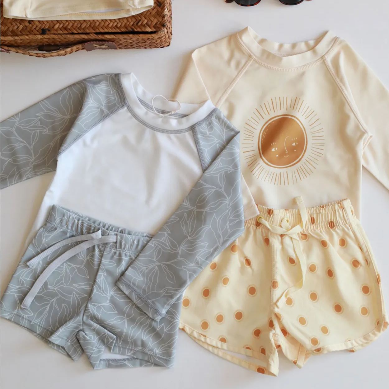 [Copy]Toddler Palm Tree Swimsuit