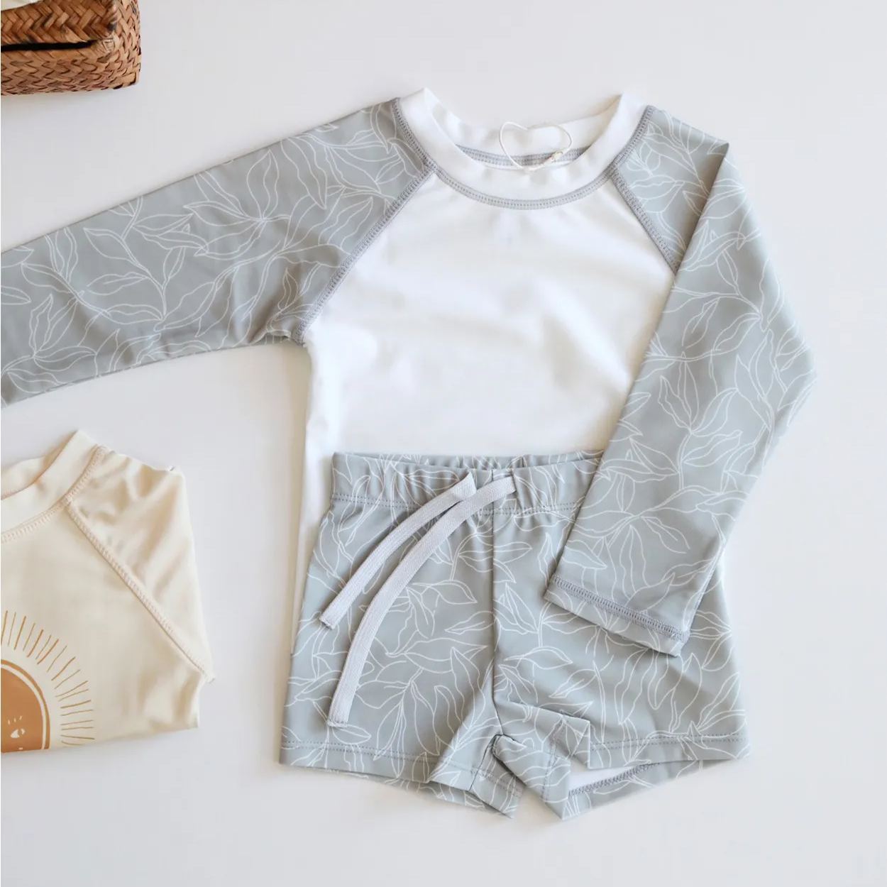 [Copy]Toddler Palm Tree Swimsuit