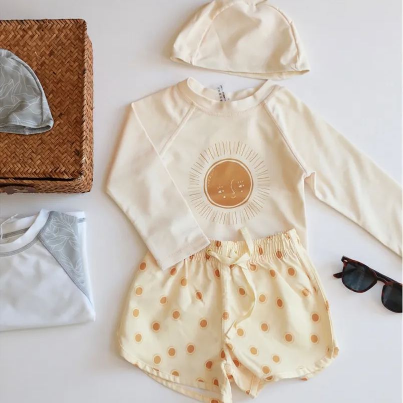 [Copy]Toddler Palm Tree Swimsuit