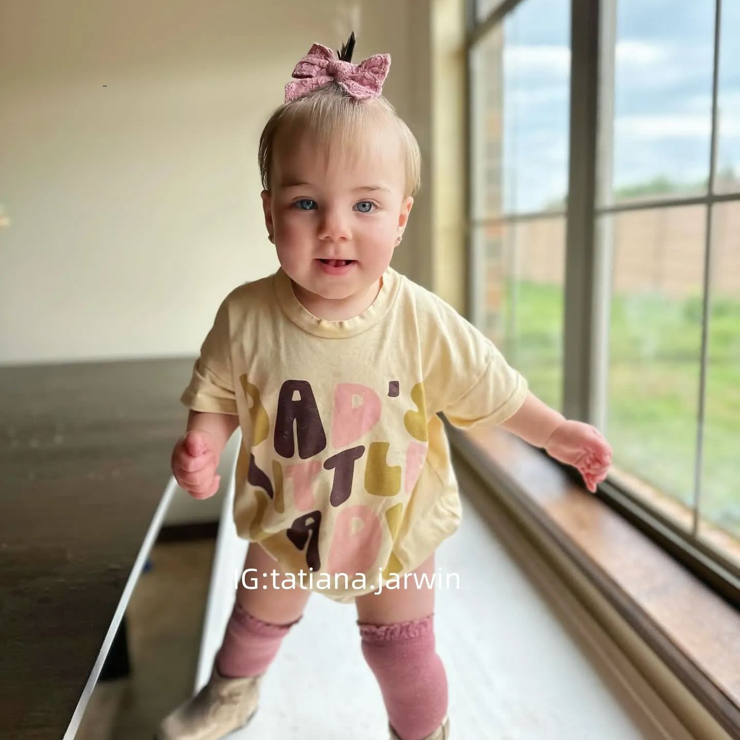 Baby Dad's Little Lady Romper