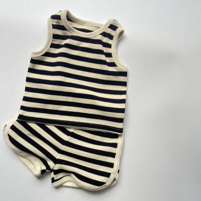 [Copy]Baby Color Block Romper