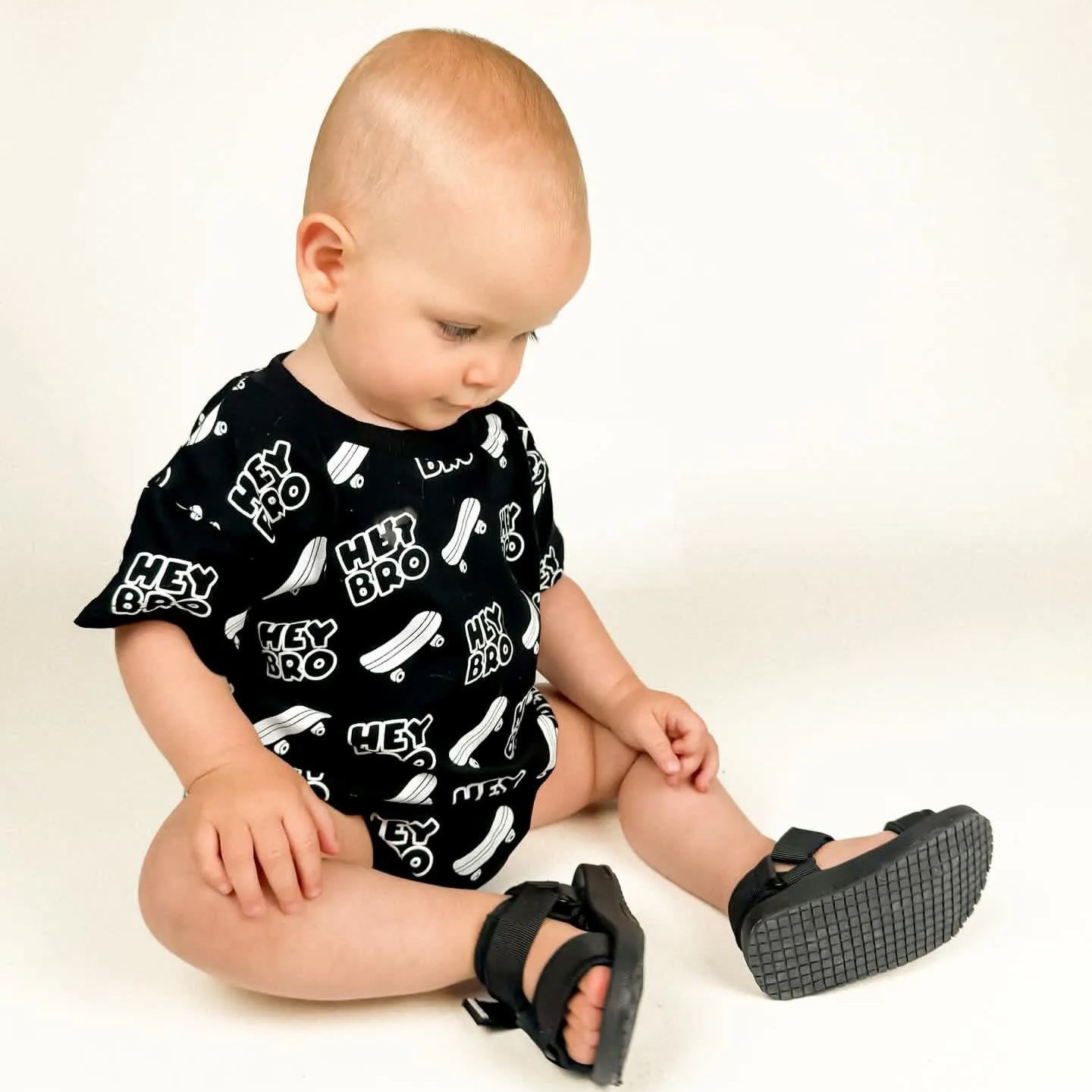 Baby Hey Bro Romper