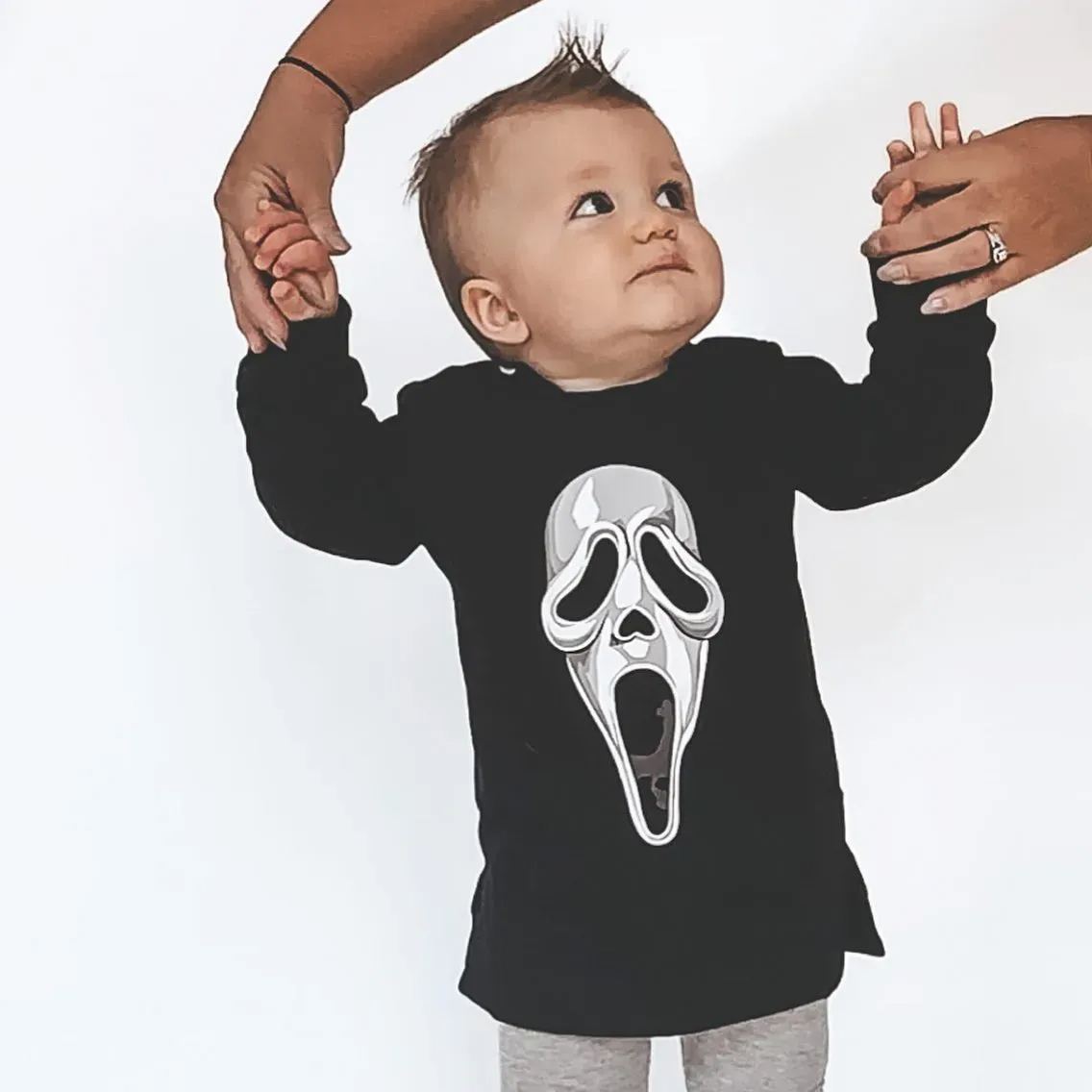 Baby Halloween Ghostface Sweatshirt