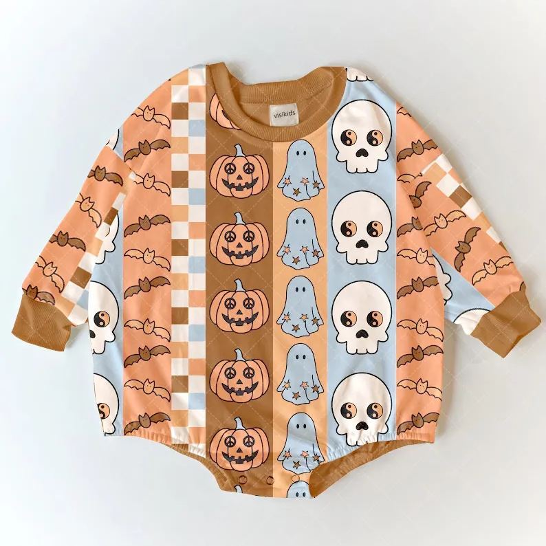 Baby Halloween Bubble Romper-visikids