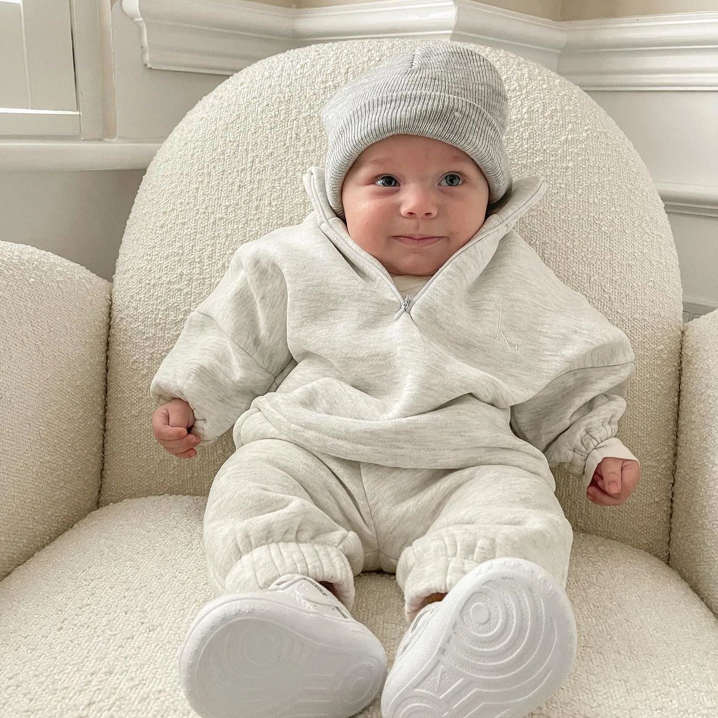 Baby Solid Casual Set