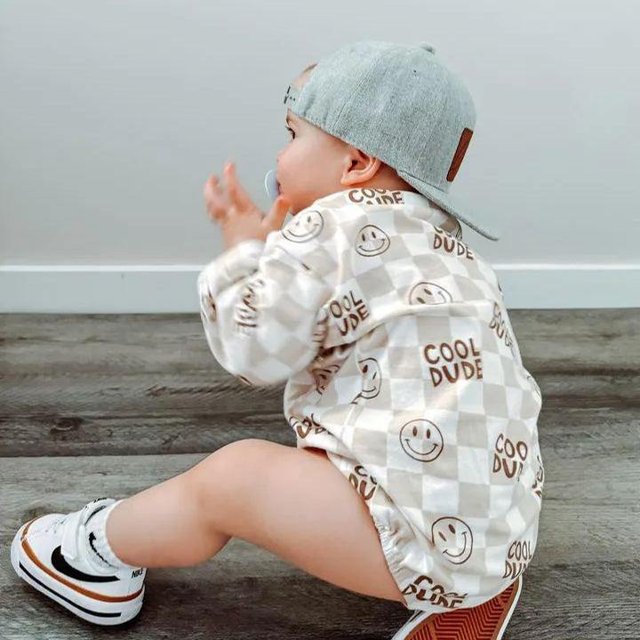 Baby Cool Dude Romper