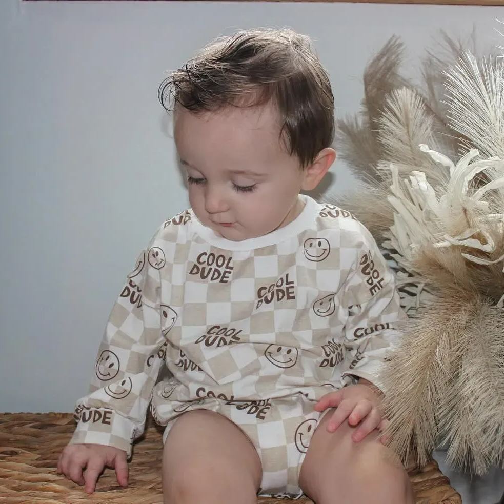 Baby Cool Dude Romper