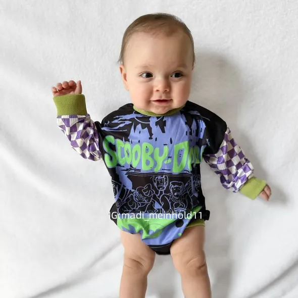 Baby Halloween Bubble Romper